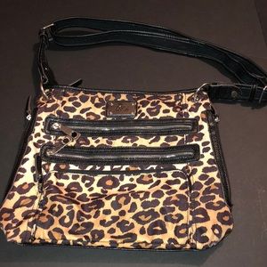 Tyler Rodan Animal Print Crossbody